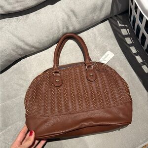Brown Leather Handbag